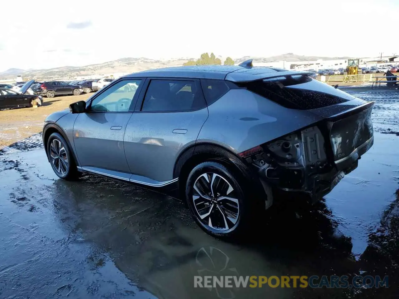 2 Photograph of a damaged car KNDC34LAXR5205731 KIA EV6 LIGHT 2024