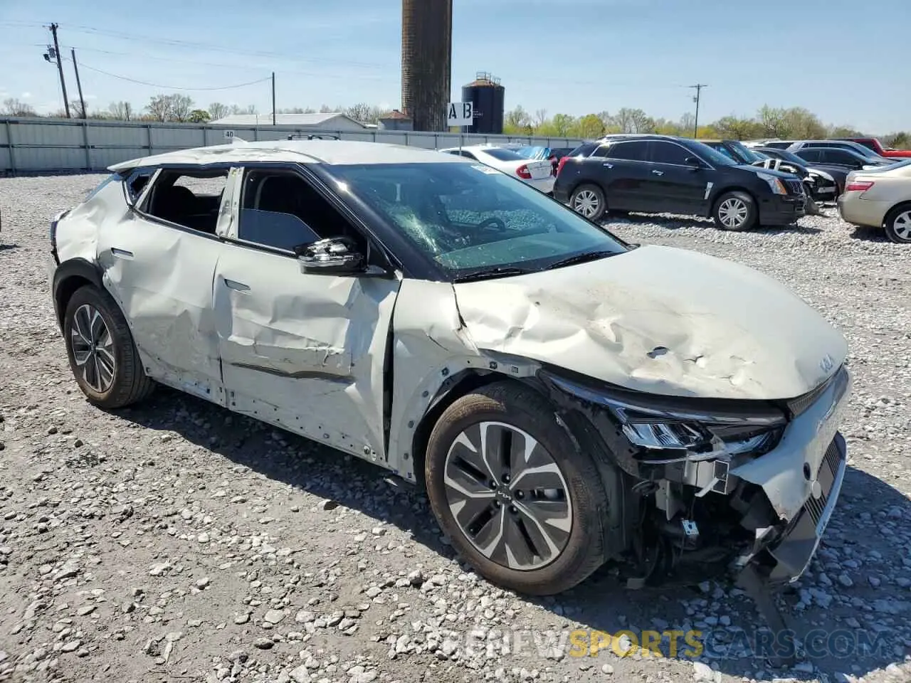4 Photograph of a damaged car KNDC34LAXR5218298 KIA EV6 LIGHT 2024