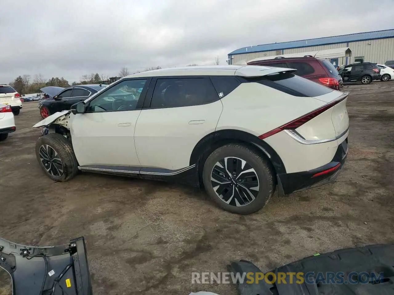 2 Photograph of a damaged car KNDC3DLC0R5180422 KIA EV6 LIGHT 2024