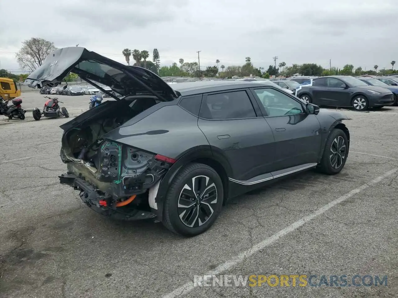 3 Photograph of a damaged car KNDC3DLC1R5169008 KIA EV6 LIGHT 2024