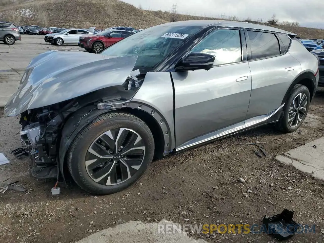 1 Photograph of a damaged car KNDC3DLC2R5620852 KIA EV6 LIGHT 2024