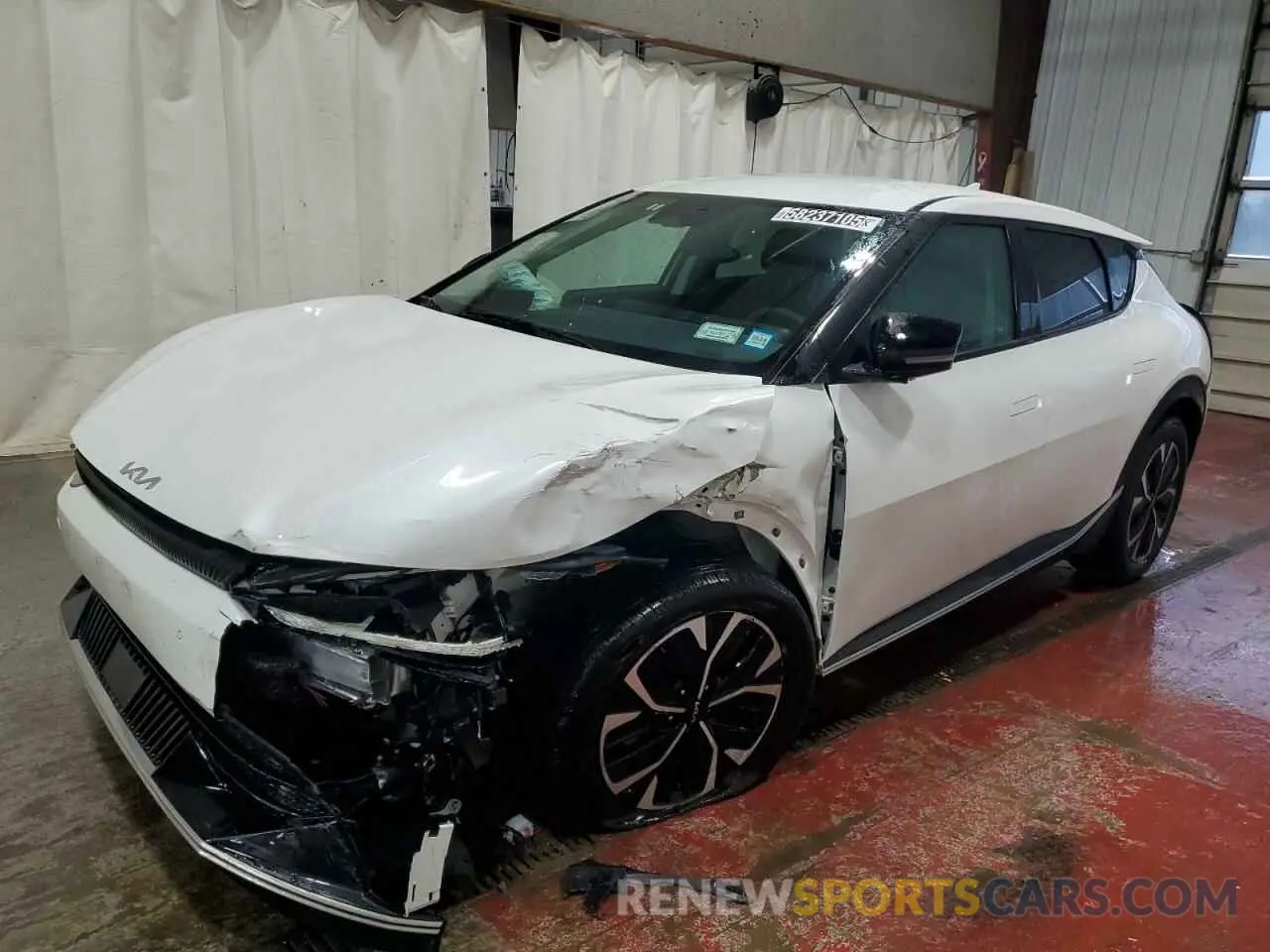 1 Photograph of a damaged car KNDC3DLC3R5211727 KIA EV6 LIGHT 2024