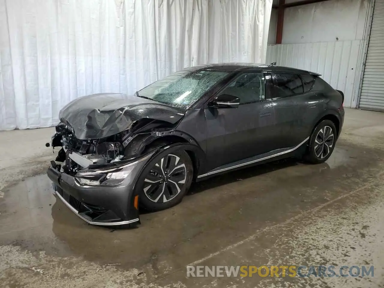 1 Photograph of a damaged car KNDC3DLC4R5214751 KIA EV6 LIGHT 2024