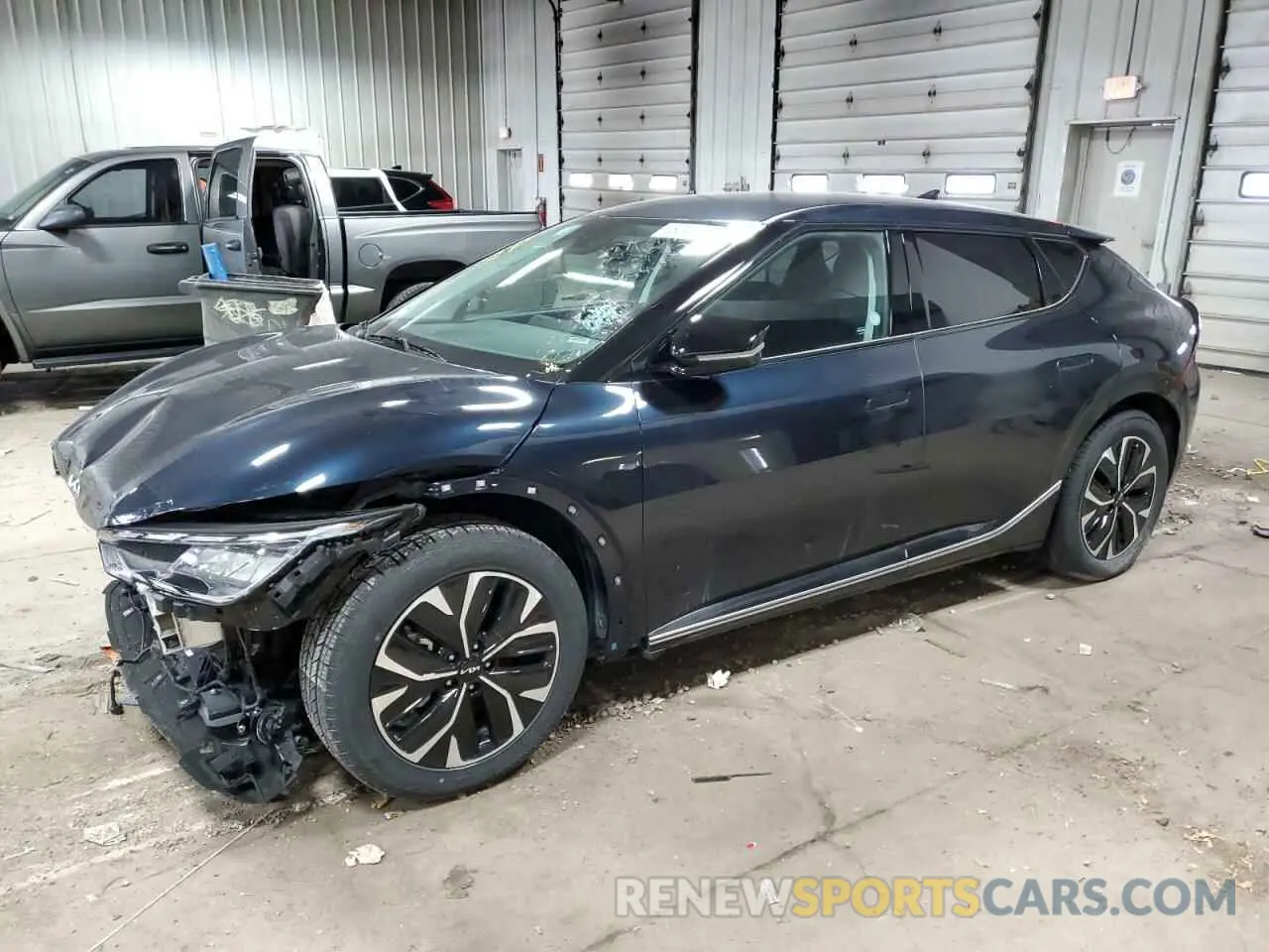 1 Photograph of a damaged car KNDC3DLC5R5182649 KIA EV6 LIGHT 2024