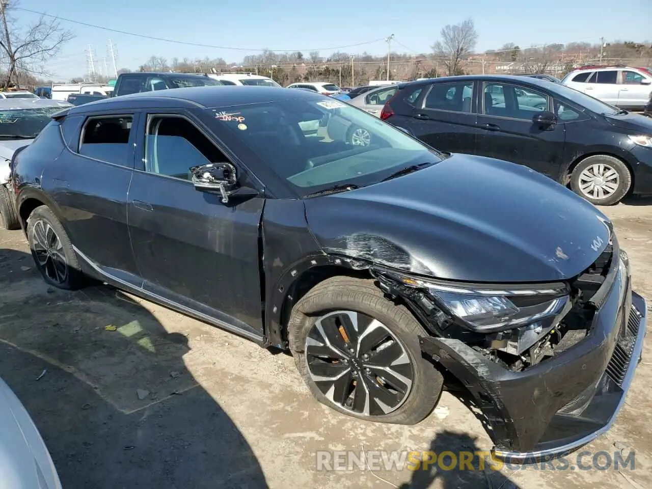 4 Photograph of a damaged car KNDC3DLC6R5214783 KIA EV6 LIGHT 2024