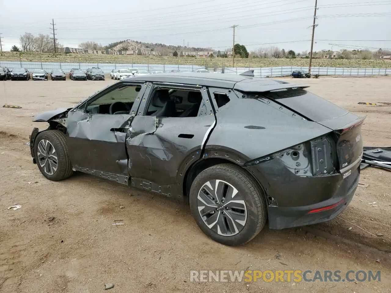 2 Photograph of a damaged car KNDC3DLC6R5216890 KIA EV6 LIGHT 2024