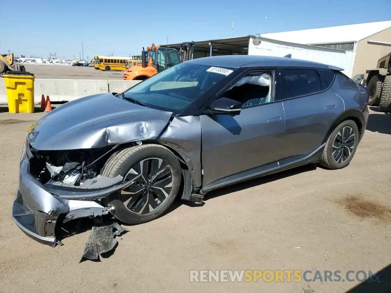 1 Photograph of a damaged car KNDC3DLC8R5203168 KIA EV6 LIGHT 2024