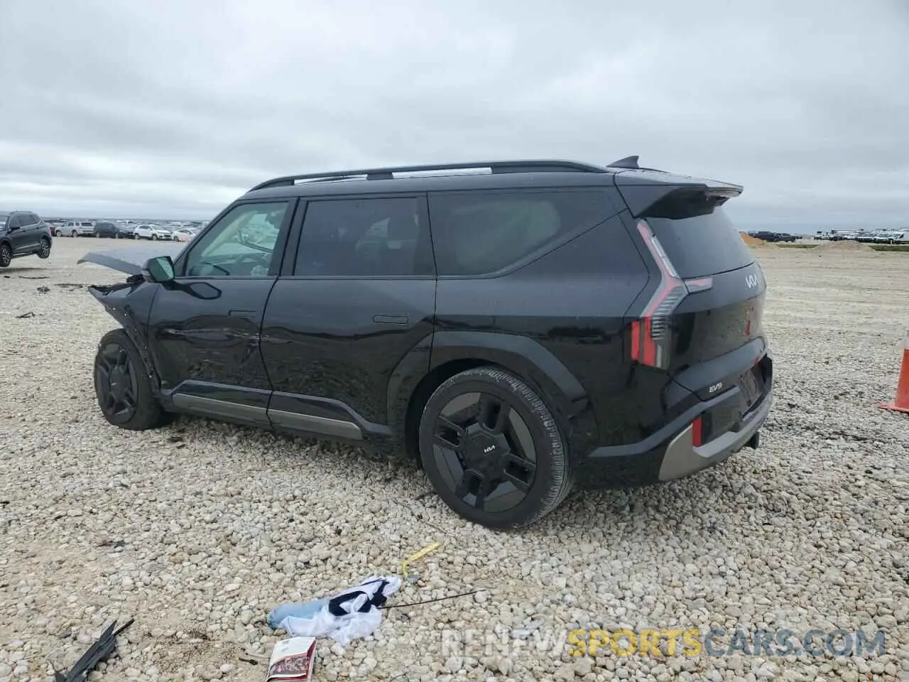 2 Photograph of a damaged car KNDAEFS52R6040494 KIA EV9 GT LIN 2024