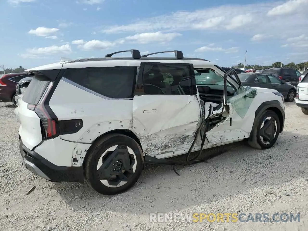 3 Photograph of a damaged car KNDADFS50R6034423 KIA EV9 LAND 2024