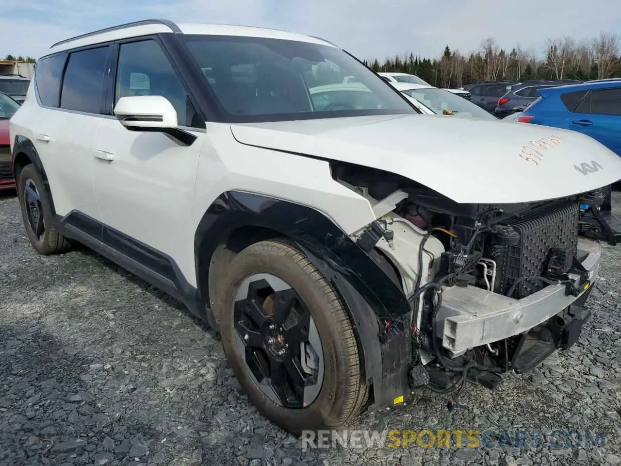 4 Photograph of a damaged car KNDADFS52S6055019 KIA EV9 LAND 2025