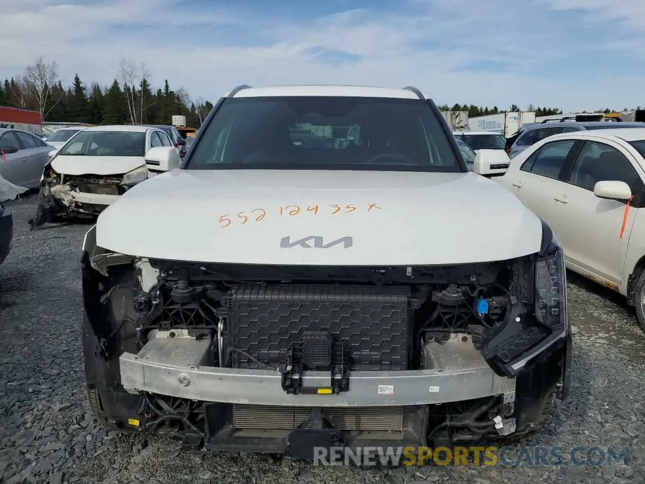 5 Photograph of a damaged car KNDADFS52S6055019 KIA EV9 LAND 2025