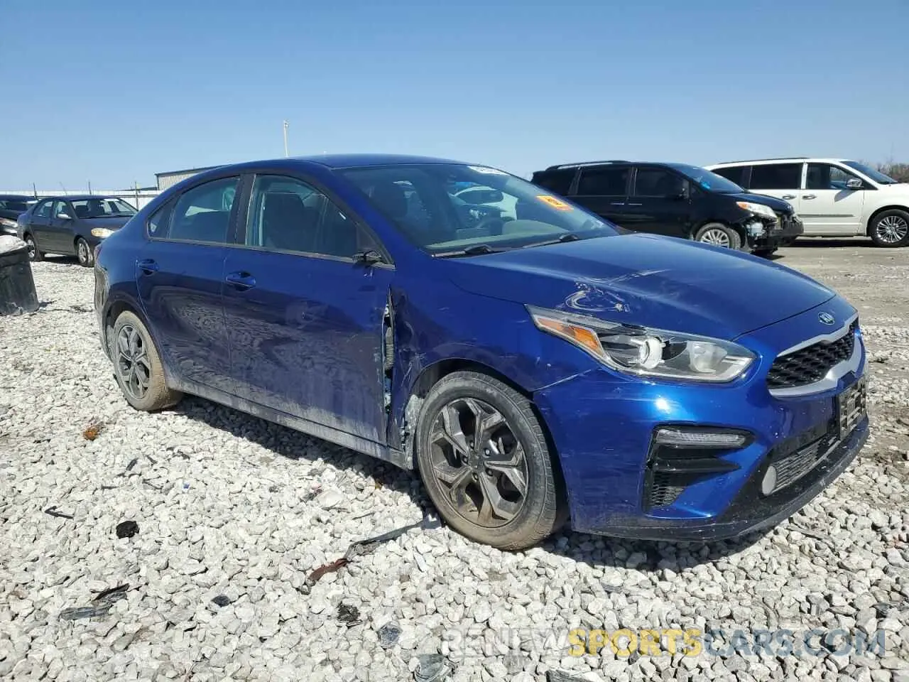 4 Photograph of a damaged car 3KPF24AD0KE023463 KIA FORTE 2019