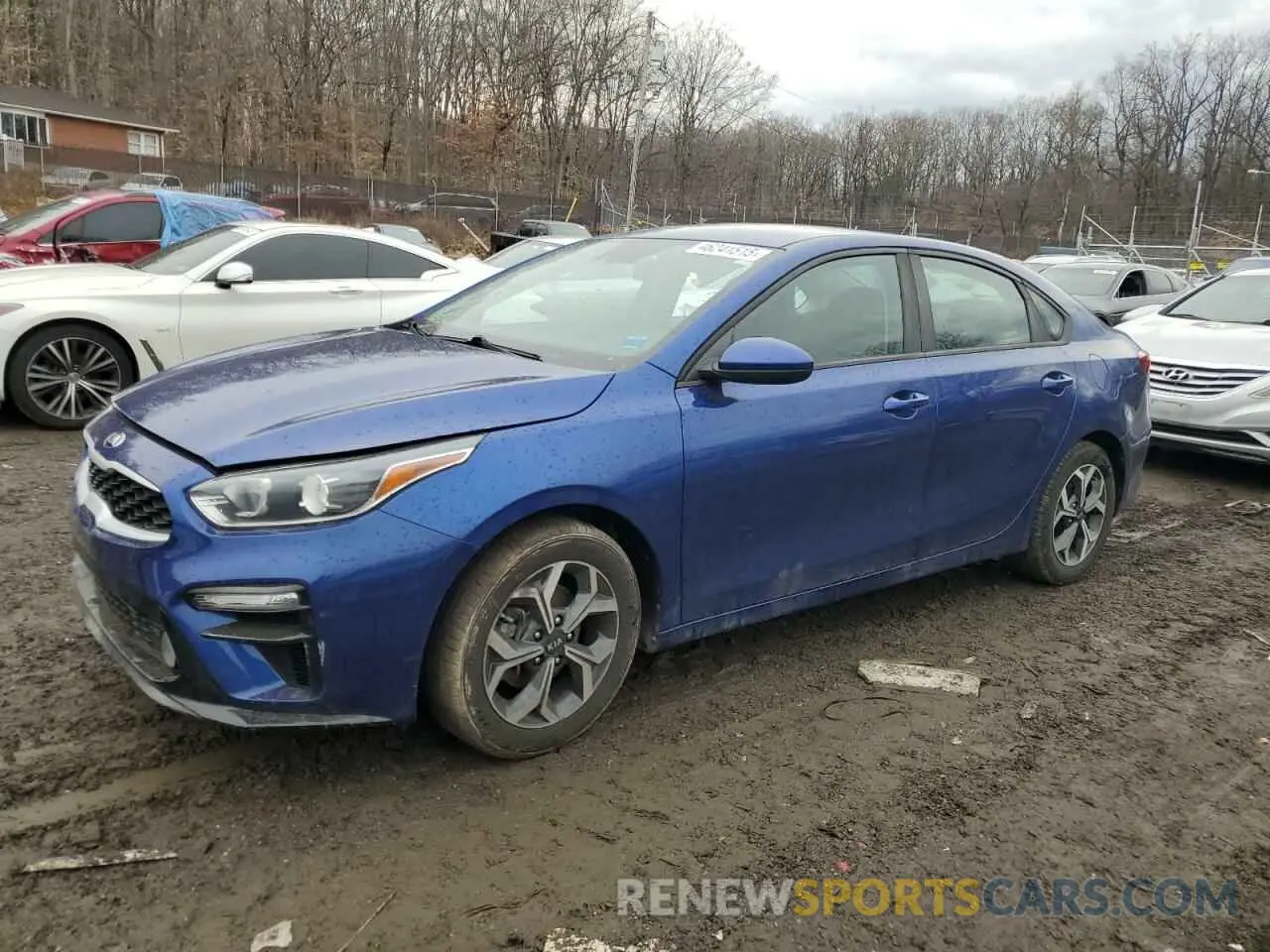 1 Photograph of a damaged car 3KPF24AD0KE024807 KIA FORTE 2019
