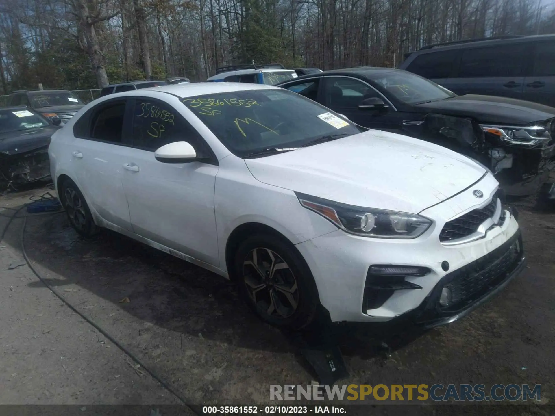 1 Photograph of a damaged car 3KPF24AD0KE029618 KIA FORTE 2019