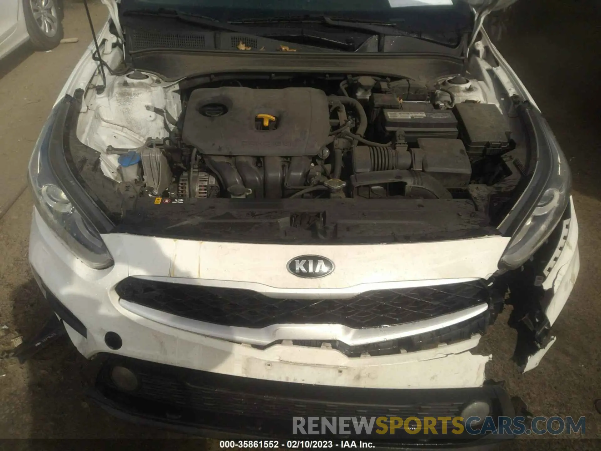 10 Photograph of a damaged car 3KPF24AD0KE029618 KIA FORTE 2019