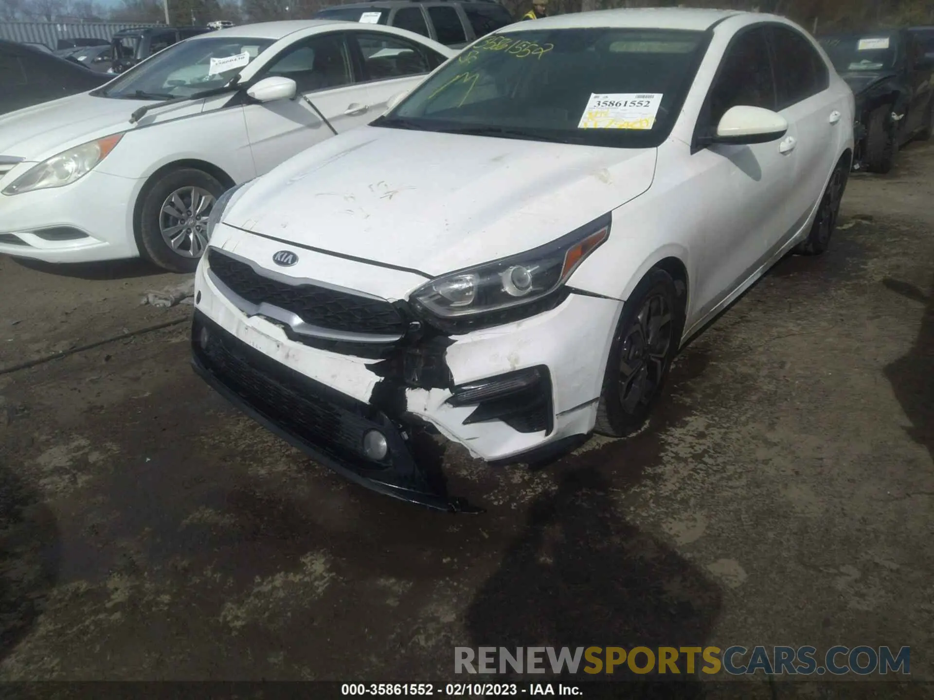 6 Photograph of a damaged car 3KPF24AD0KE029618 KIA FORTE 2019