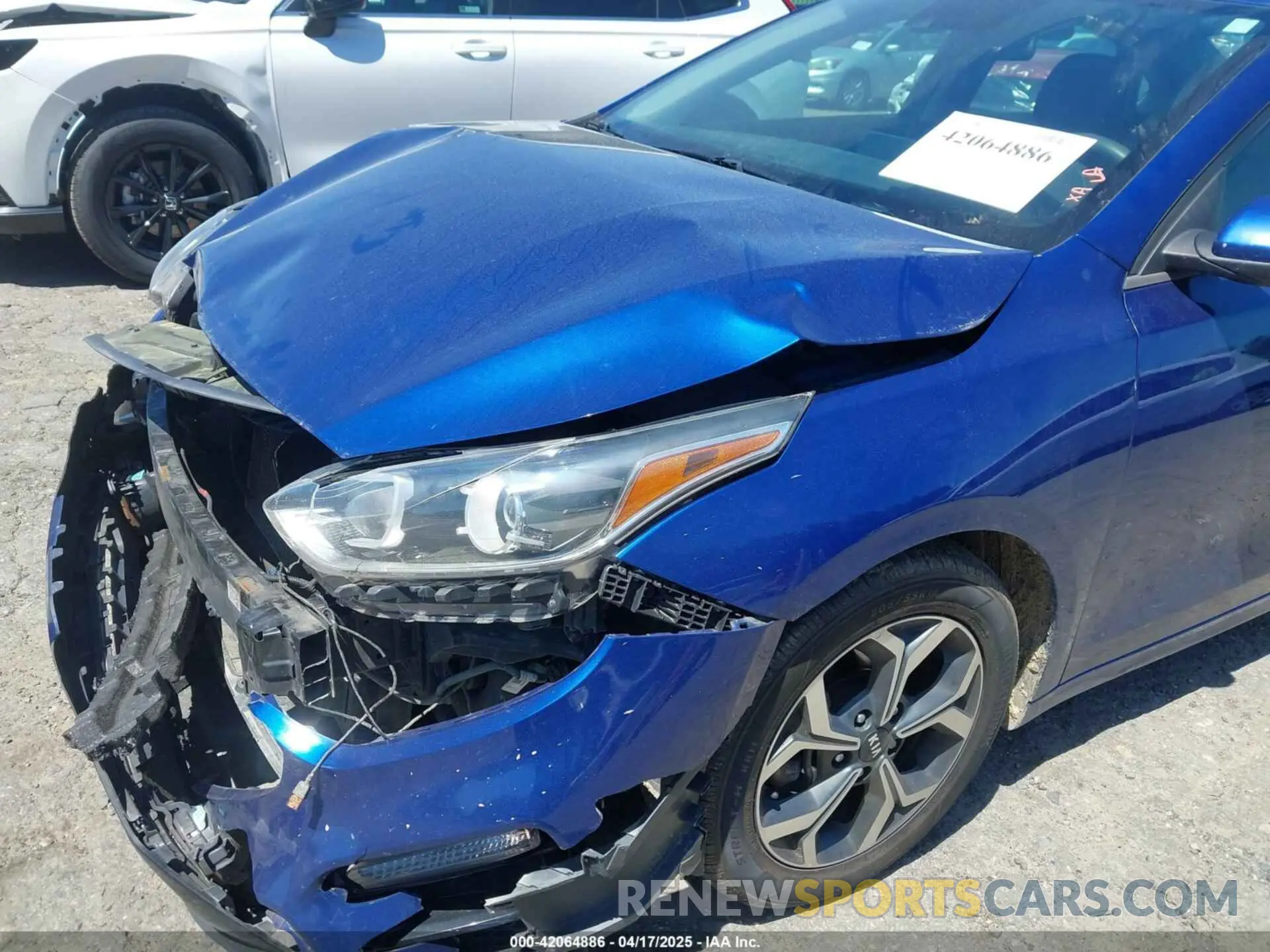 6 Photograph of a damaged car 3KPF24AD0KE031580 KIA FORTE 2019