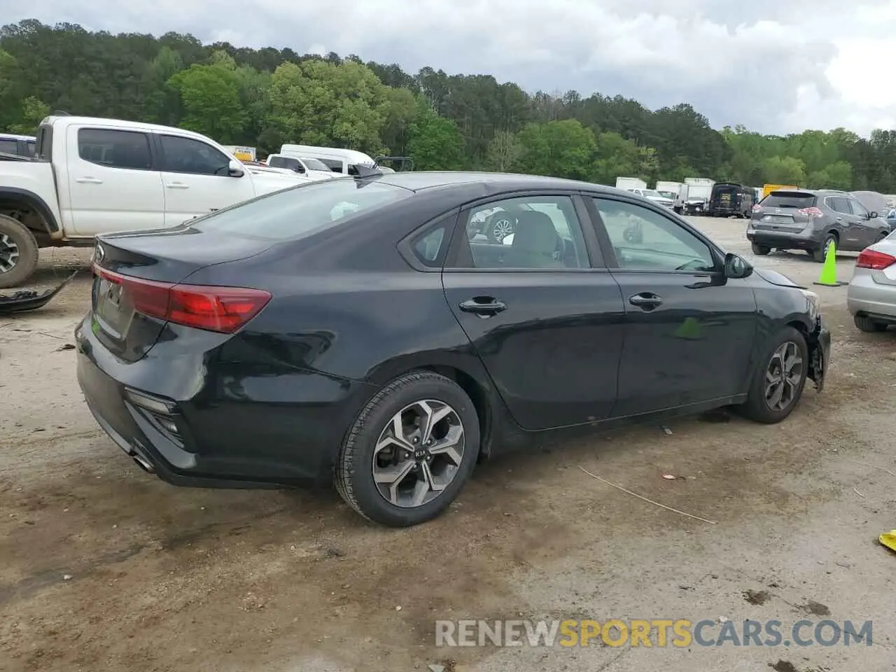 3 Photograph of a damaged car 3KPF24AD0KE044717 KIA FORTE 2019