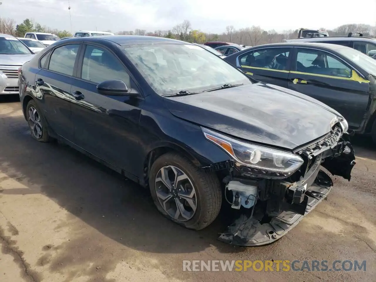 4 Photograph of a damaged car 3KPF24AD0KE046130 KIA FORTE 2019