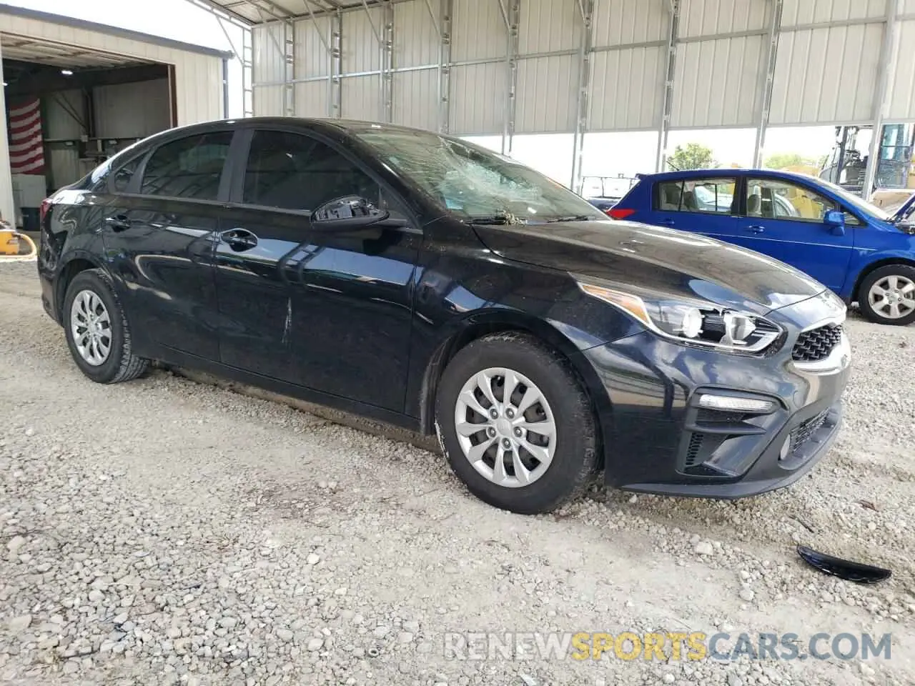 4 Photograph of a damaged car 3KPF24AD0KE048539 KIA FORTE 2019