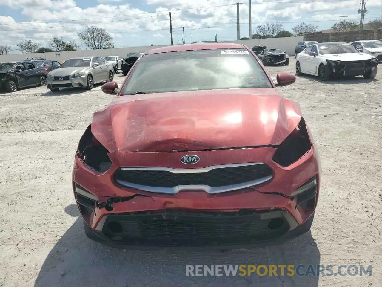 5 Photograph of a damaged car 3KPF24AD0KE061016 KIA FORTE 2019