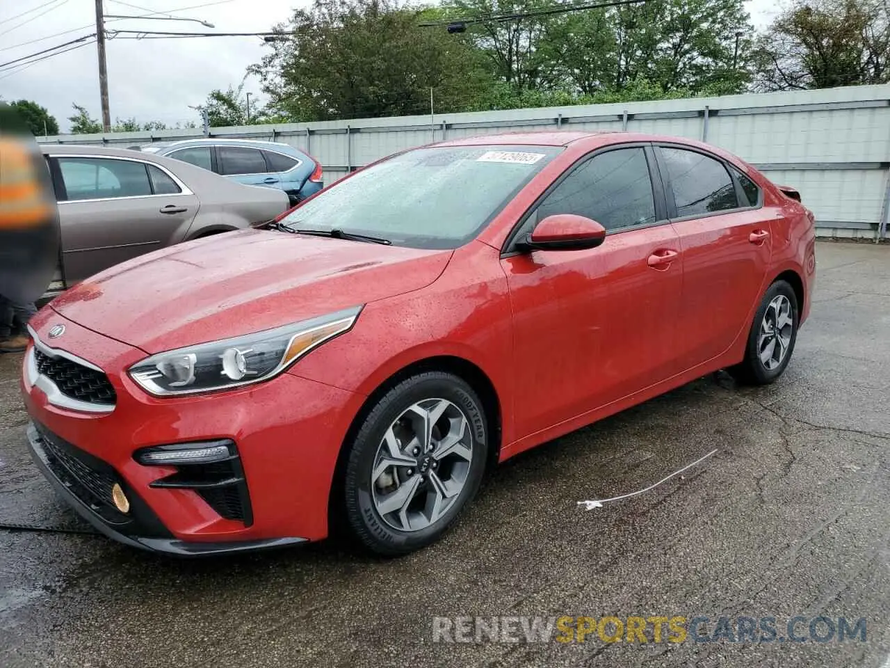 1 Photograph of a damaged car 3KPF24AD0KE071299 KIA FORTE 2019