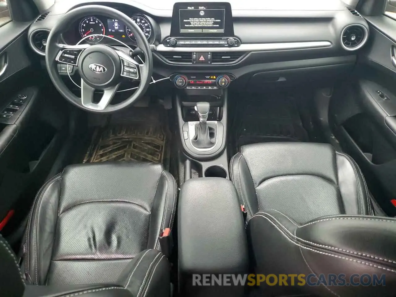 8 Photograph of a damaged car 3KPF24AD0KE071299 KIA FORTE 2019