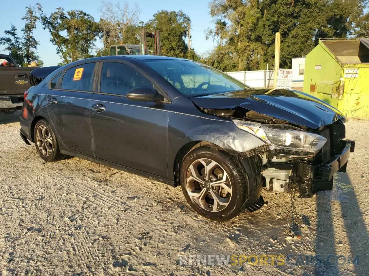4 Photograph of a damaged car 3KPF24AD0KE076311 KIA FORTE 2019