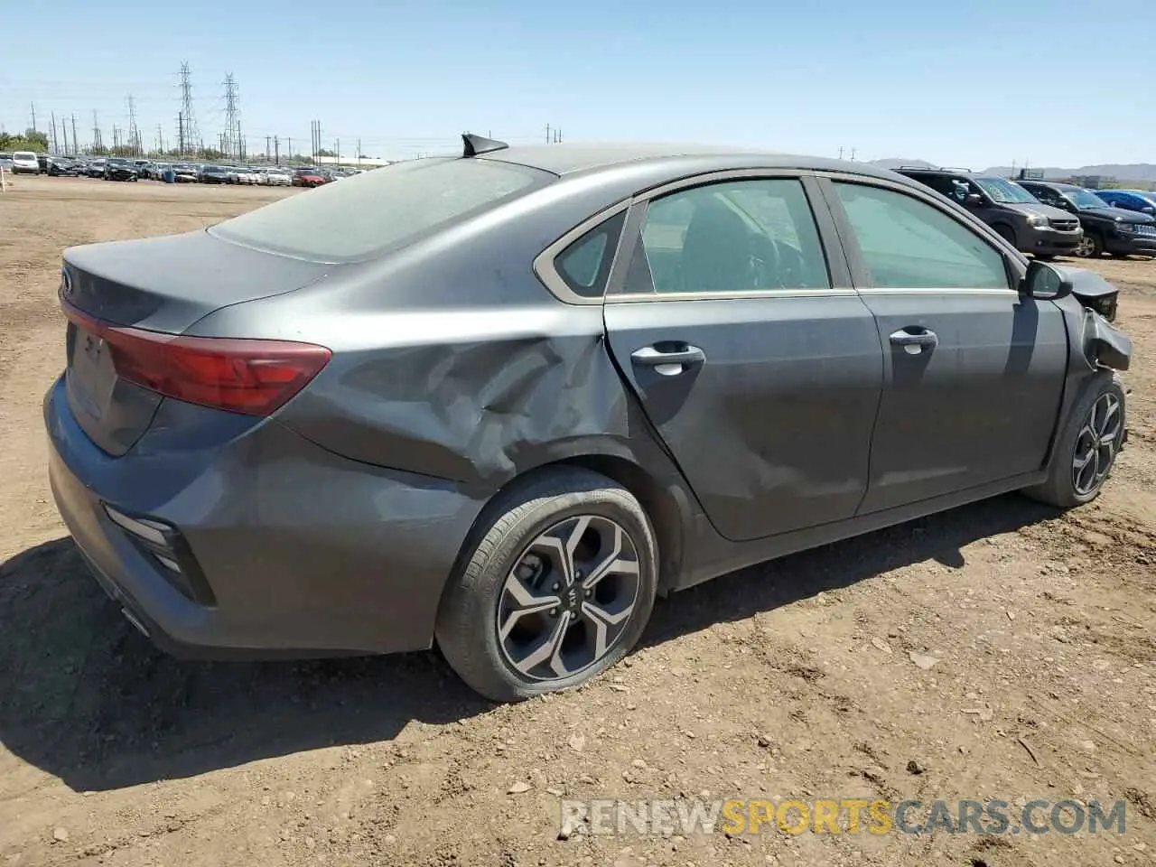 3 Photograph of a damaged car 3KPF24AD0KE083453 KIA FORTE 2019