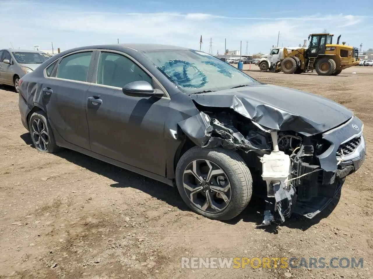 4 Photograph of a damaged car 3KPF24AD0KE083453 KIA FORTE 2019