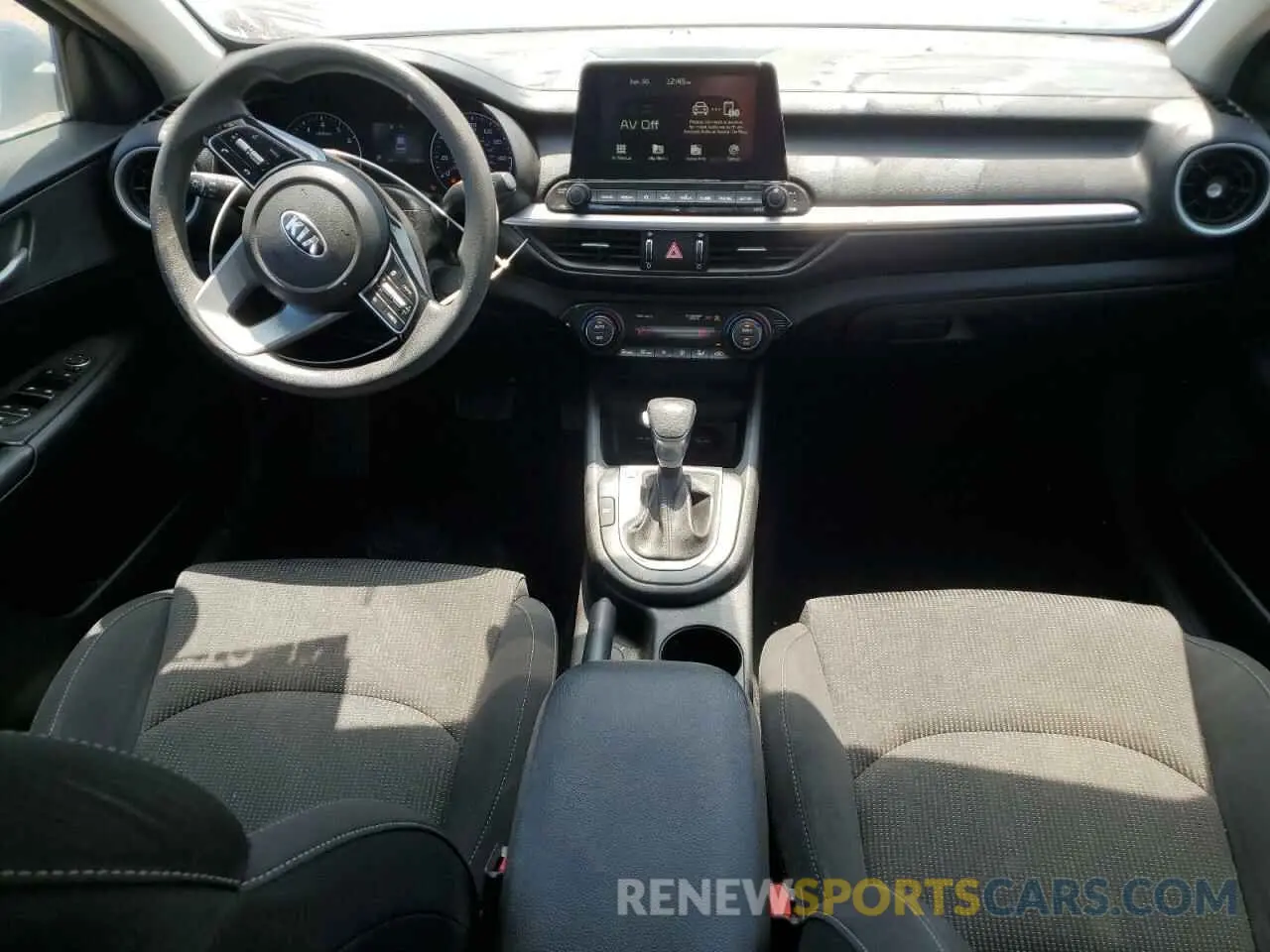 8 Photograph of a damaged car 3KPF24AD0KE083453 KIA FORTE 2019