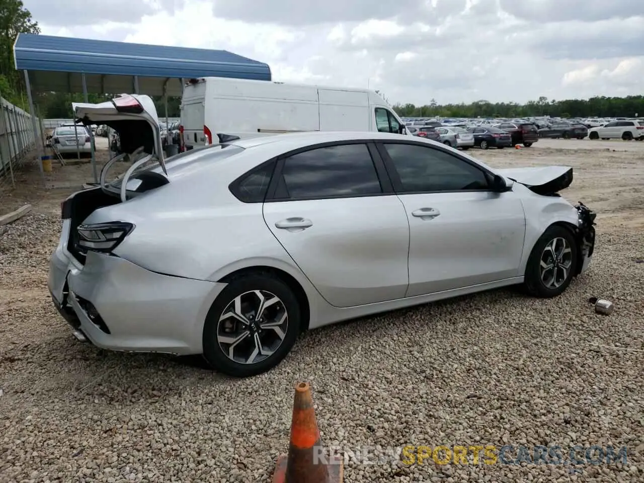 3 Photograph of a damaged car 3KPF24AD0KE084957 KIA FORTE 2019