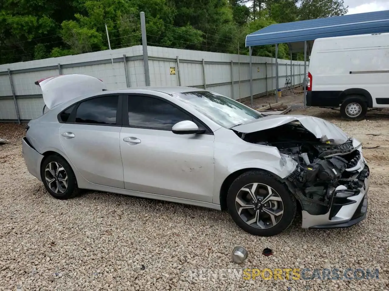 4 Photograph of a damaged car 3KPF24AD0KE084957 KIA FORTE 2019