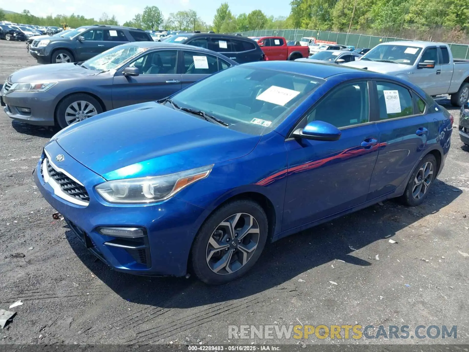 2 Photograph of a damaged car 3KPF24AD0KE086787 KIA FORTE 2019