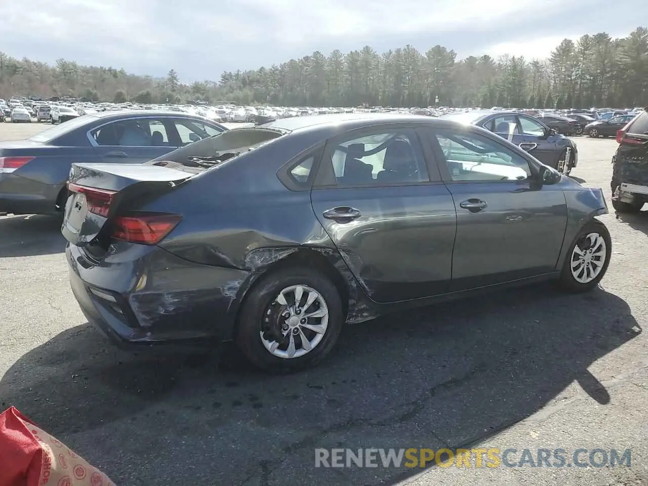 3 Photograph of a damaged car 3KPF24AD0KE087857 KIA FORTE 2019