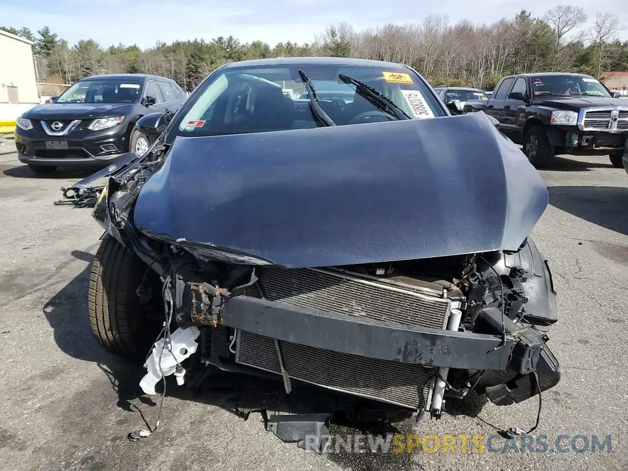 5 Photograph of a damaged car 3KPF24AD0KE087857 KIA FORTE 2019