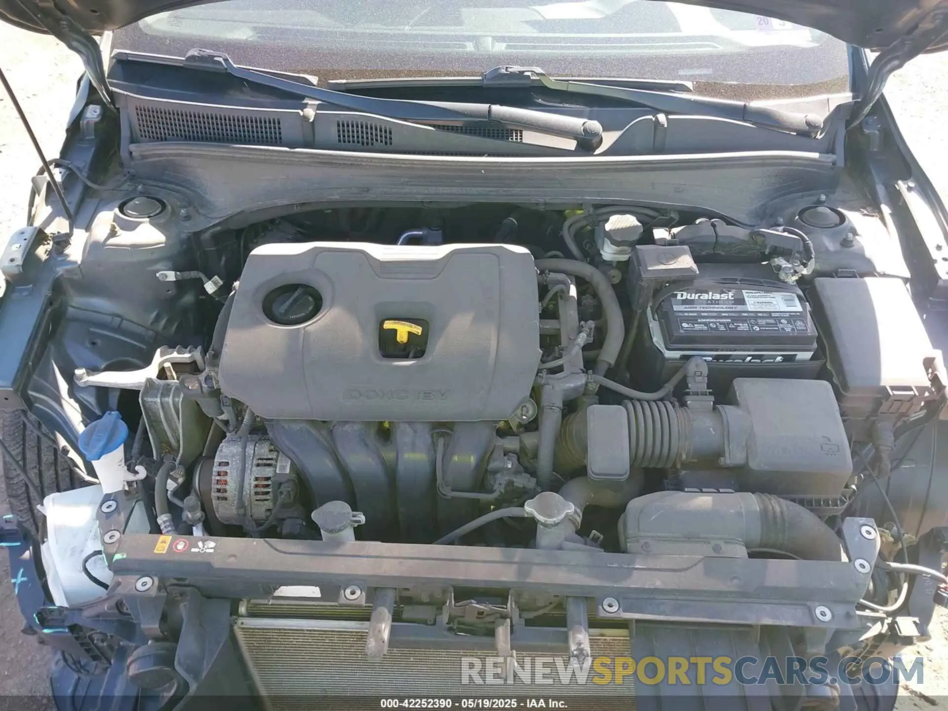 10 Photograph of a damaged car 3KPF24AD0KE087972 KIA FORTE 2019