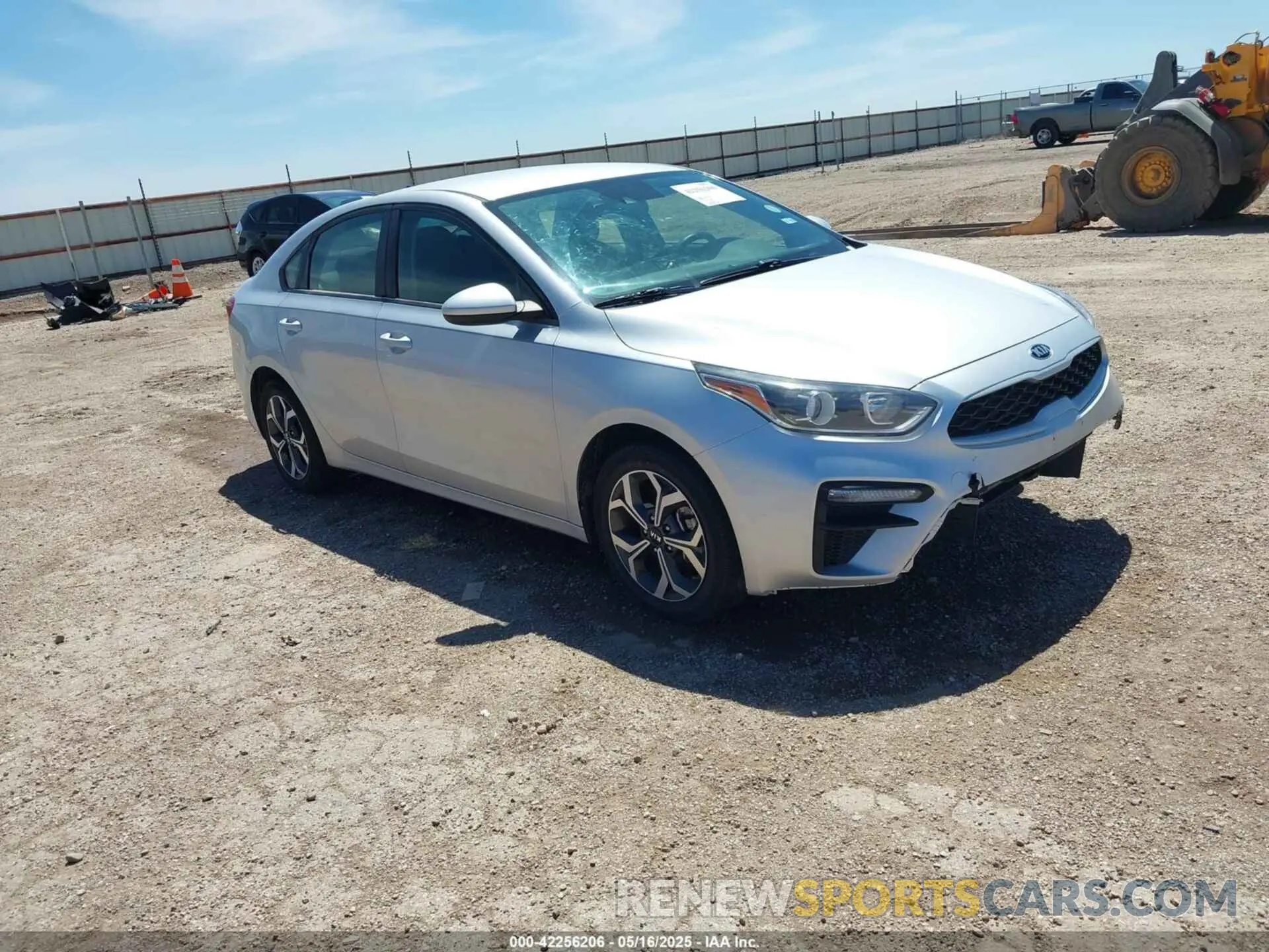 1 Photograph of a damaged car 3KPF24AD0KE091066 KIA FORTE 2019