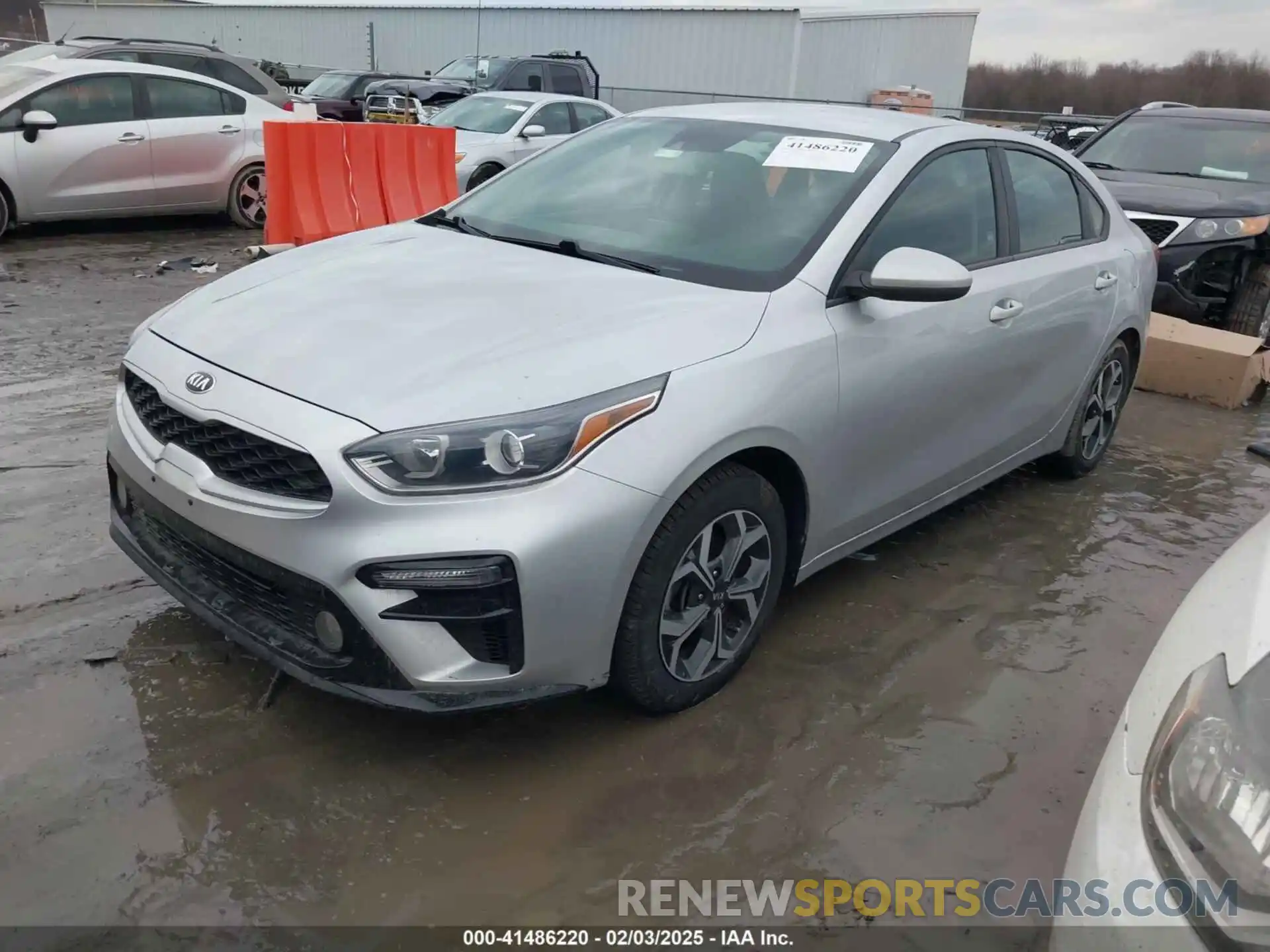 2 Photograph of a damaged car 3KPF24AD0KE095053 KIA FORTE 2019