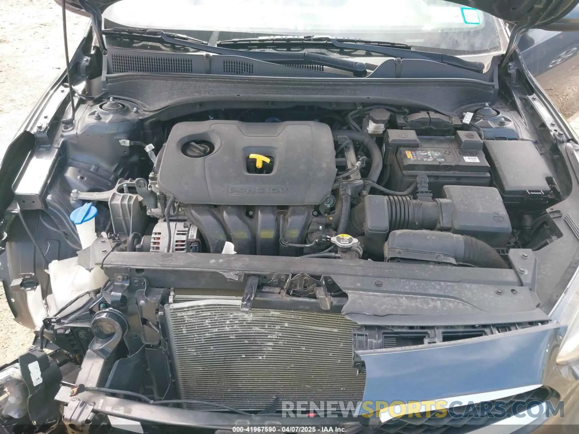 10 Photograph of a damaged car 3KPF24AD0KE095571 KIA FORTE 2019