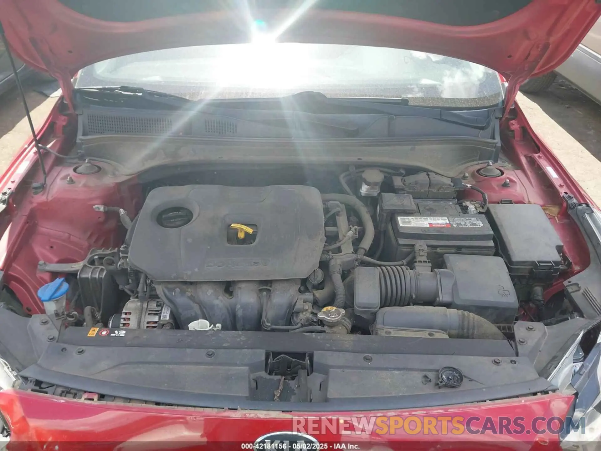 10 Photograph of a damaged car 3KPF24AD0KE096591 KIA FORTE 2019
