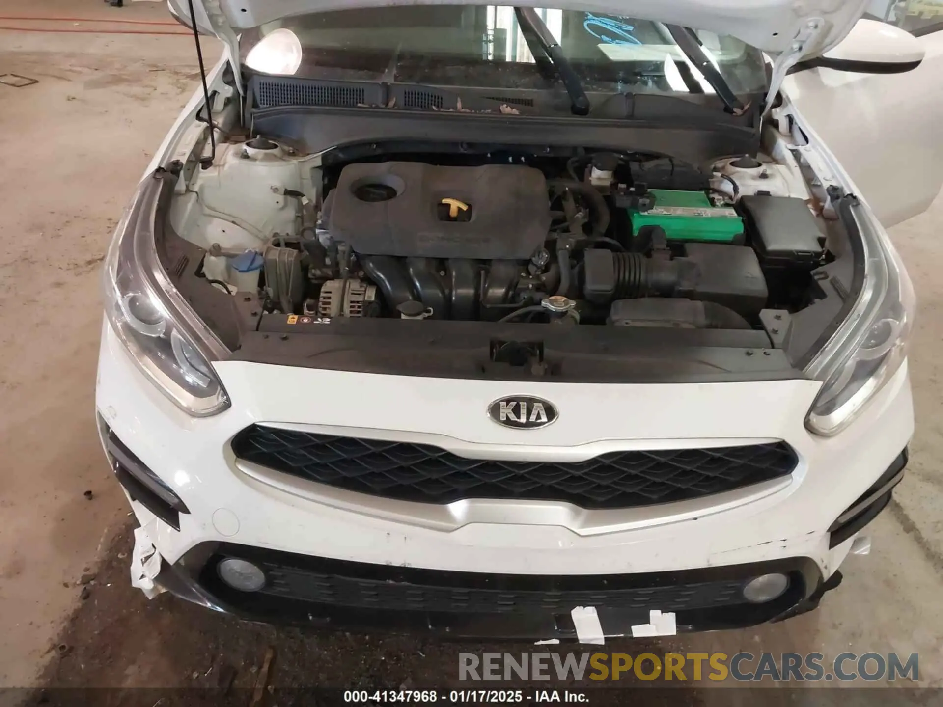 10 Photograph of a damaged car 3KPF24AD0KE101093 KIA FORTE 2019