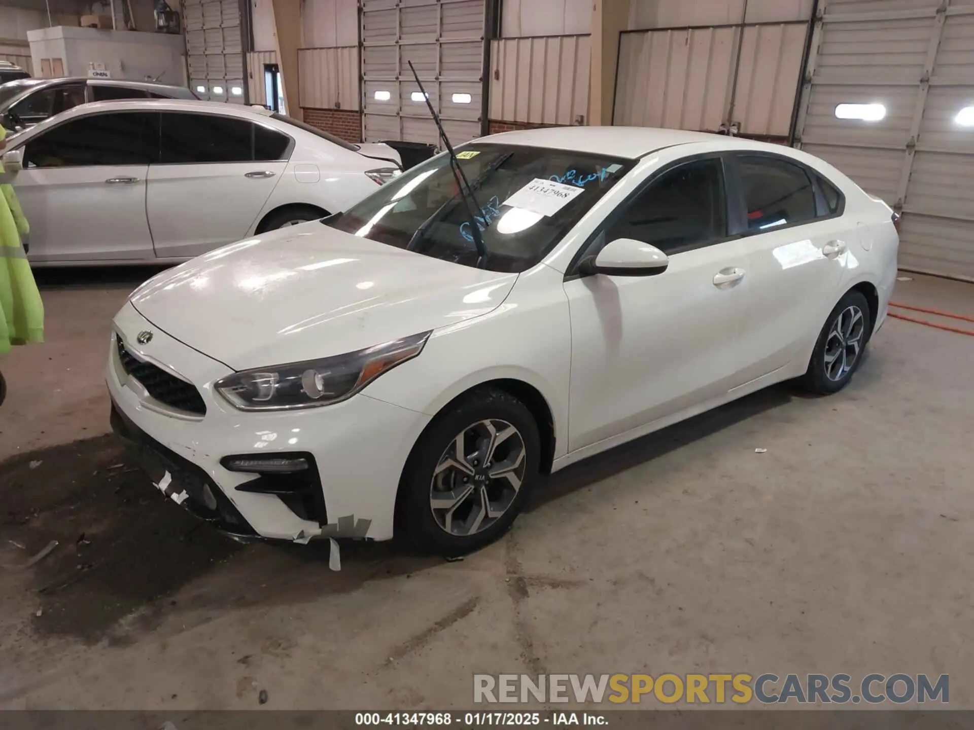 2 Photograph of a damaged car 3KPF24AD0KE101093 KIA FORTE 2019