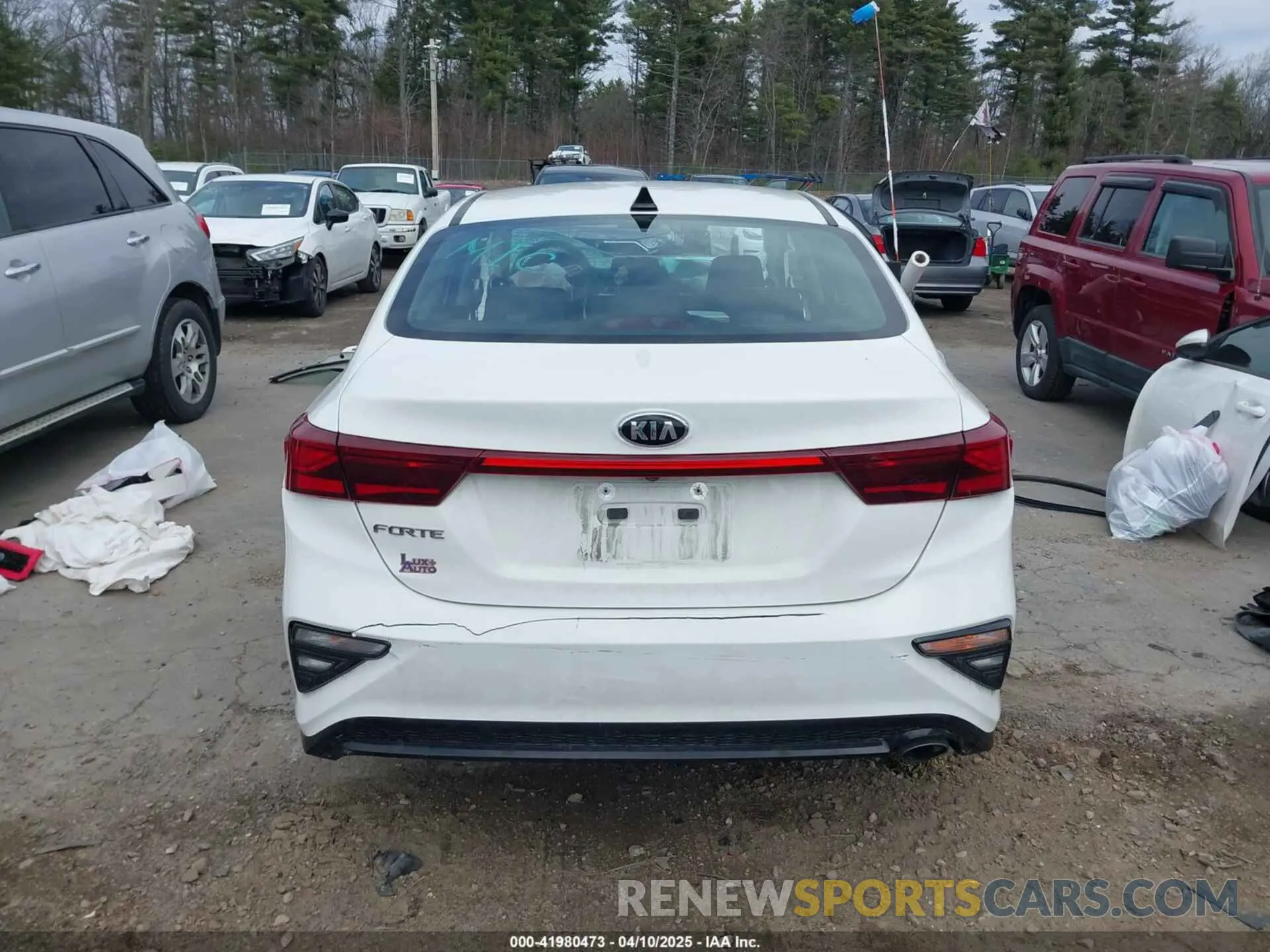 20 Photograph of a damaged car 3KPF24AD0KE103717 KIA FORTE 2019