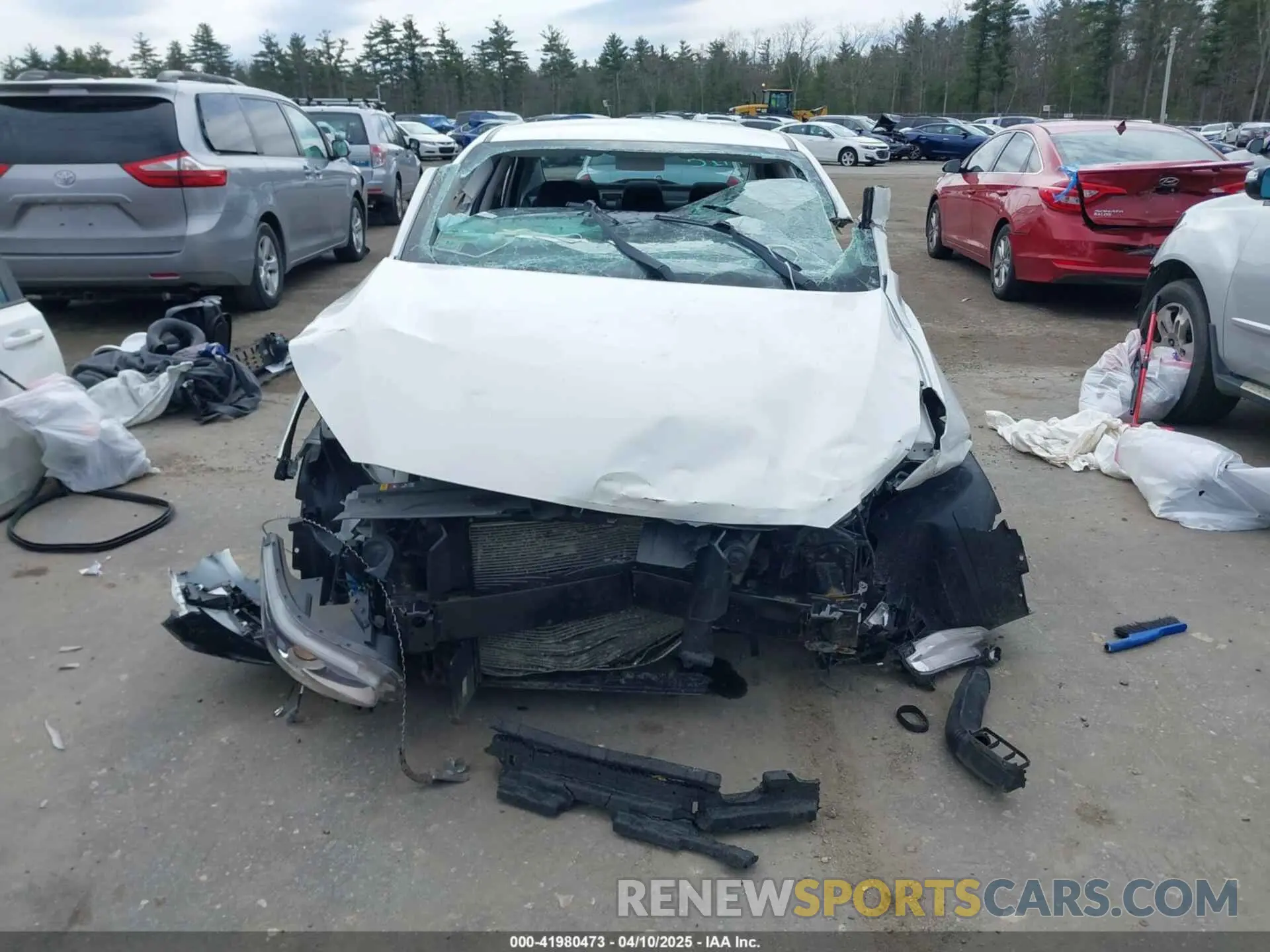 6 Photograph of a damaged car 3KPF24AD0KE103717 KIA FORTE 2019