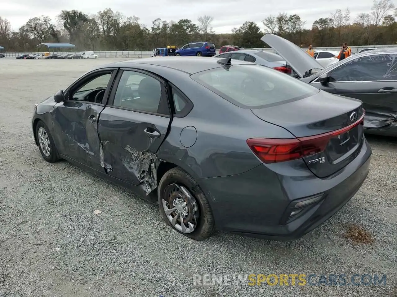 2 Photograph of a damaged car 3KPF24AD0KE127600 KIA FORTE 2019