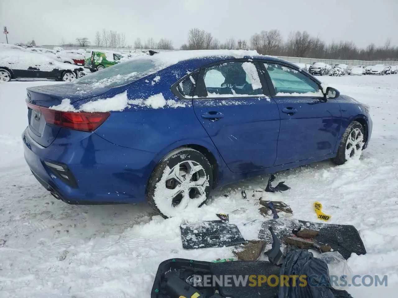 3 Photograph of a damaged car 3KPF24AD0KE132845 KIA FORTE 2019