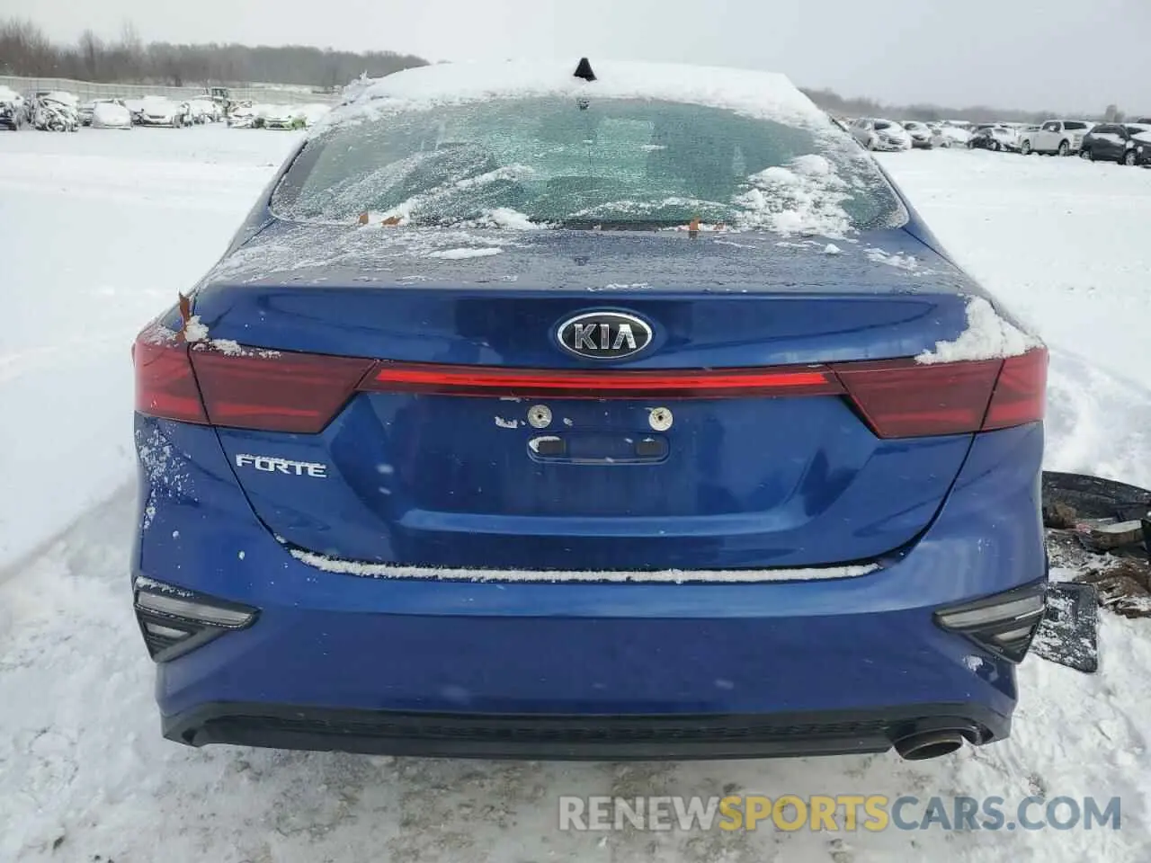 6 Photograph of a damaged car 3KPF24AD0KE132845 KIA FORTE 2019