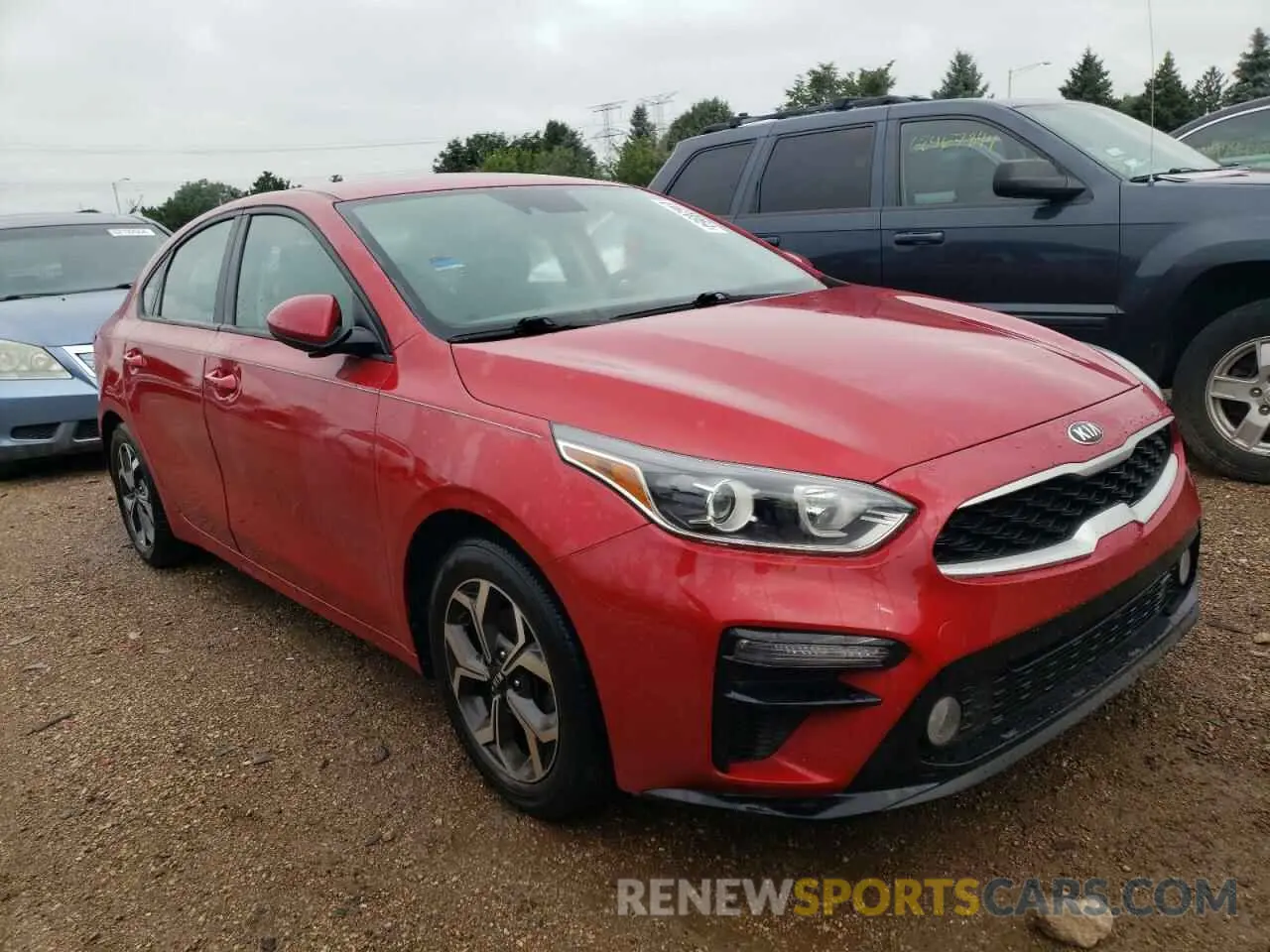 4 Photograph of a damaged car 3KPF24AD0KE134773 KIA FORTE 2019