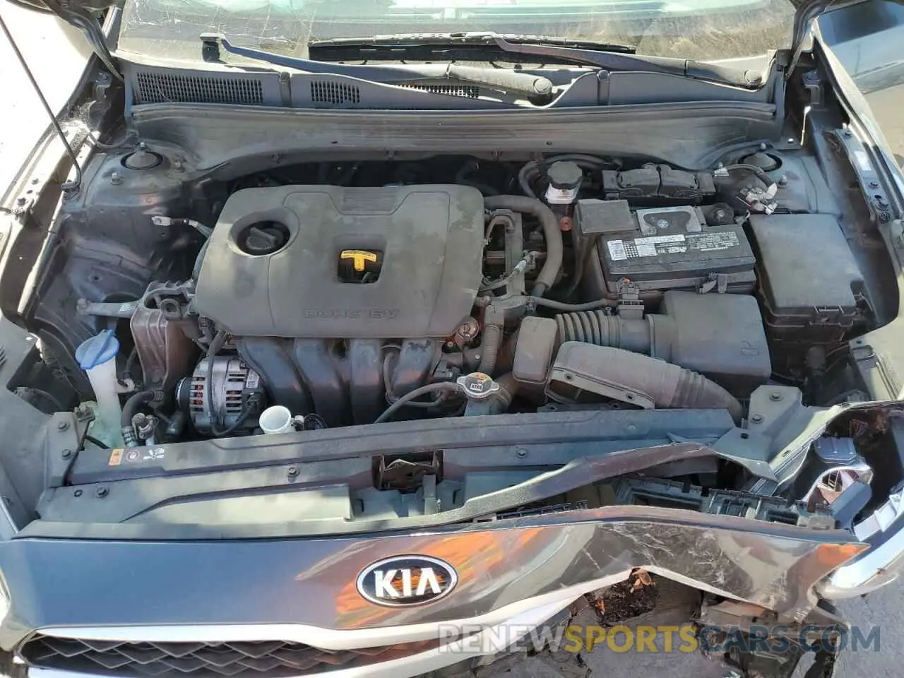 13 Photograph of a damaged car 3KPF24AD0KE137849 KIA FORTE 2019